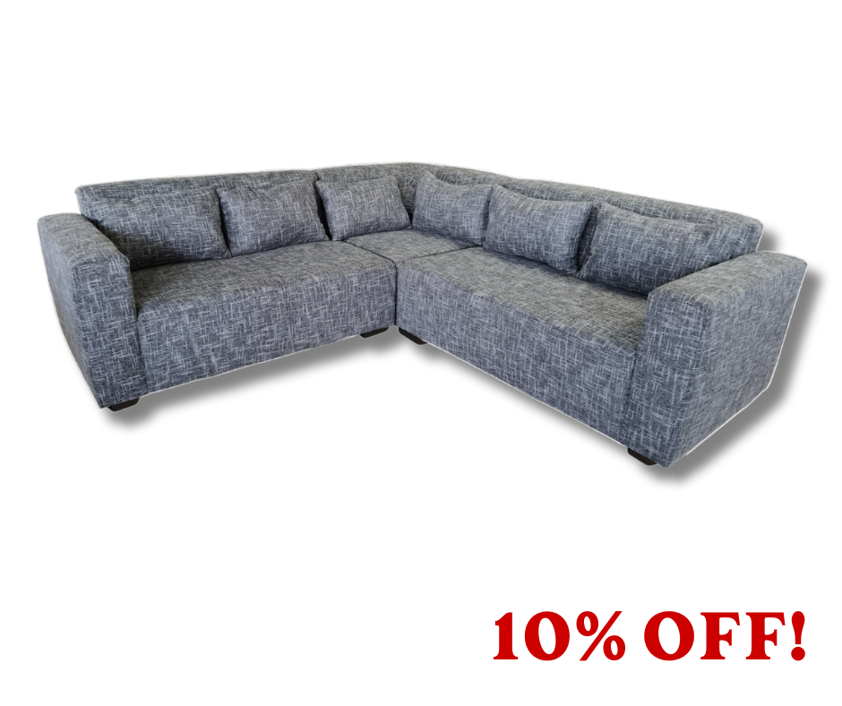 Isabel Corner Couch - Fixed Seating - Premium Corner Couch from Techra Bed Factory - Corner Couch - Just R 8730! Shop now at Techra Bed Factory