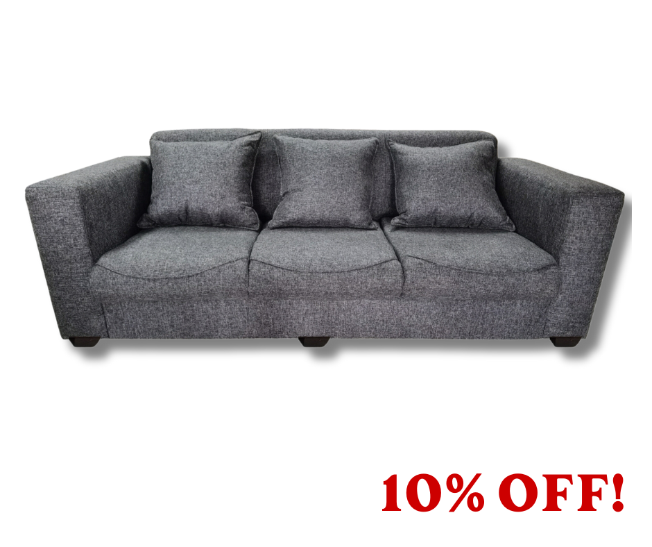 Elizabeth - 3-Seater Couch - Premium 3-Seater Couch from Techra Bed Factory - 3-Seater Couch - Just R 6209! Shop now at Techra Bed Factory