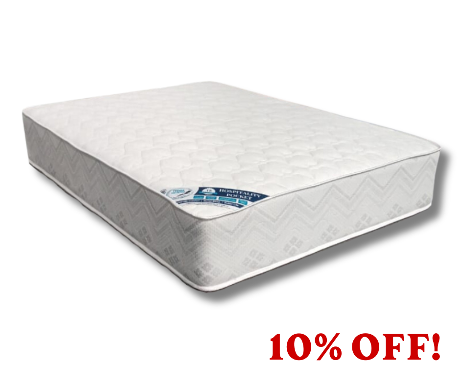 Hospitality - Pocket Mattress - Premium Medium - Firm comfort from Techra Bed Factory - Just R 3573! Shop now at Techra Bed Factory