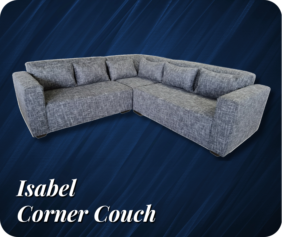 Isabel Corner Shape Couch - Premium Corner Shape couch from Techra Bed Factory - Corner shape couch - Just R 7999! Shop now at Techra Bed Factory