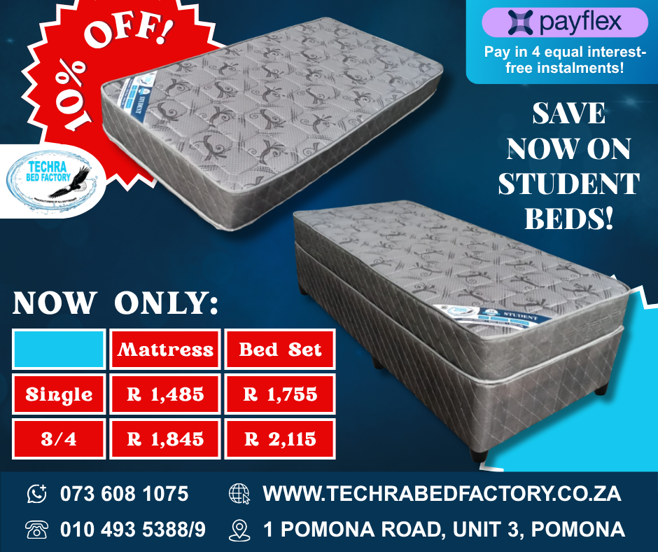 Student Foam Mattress Only