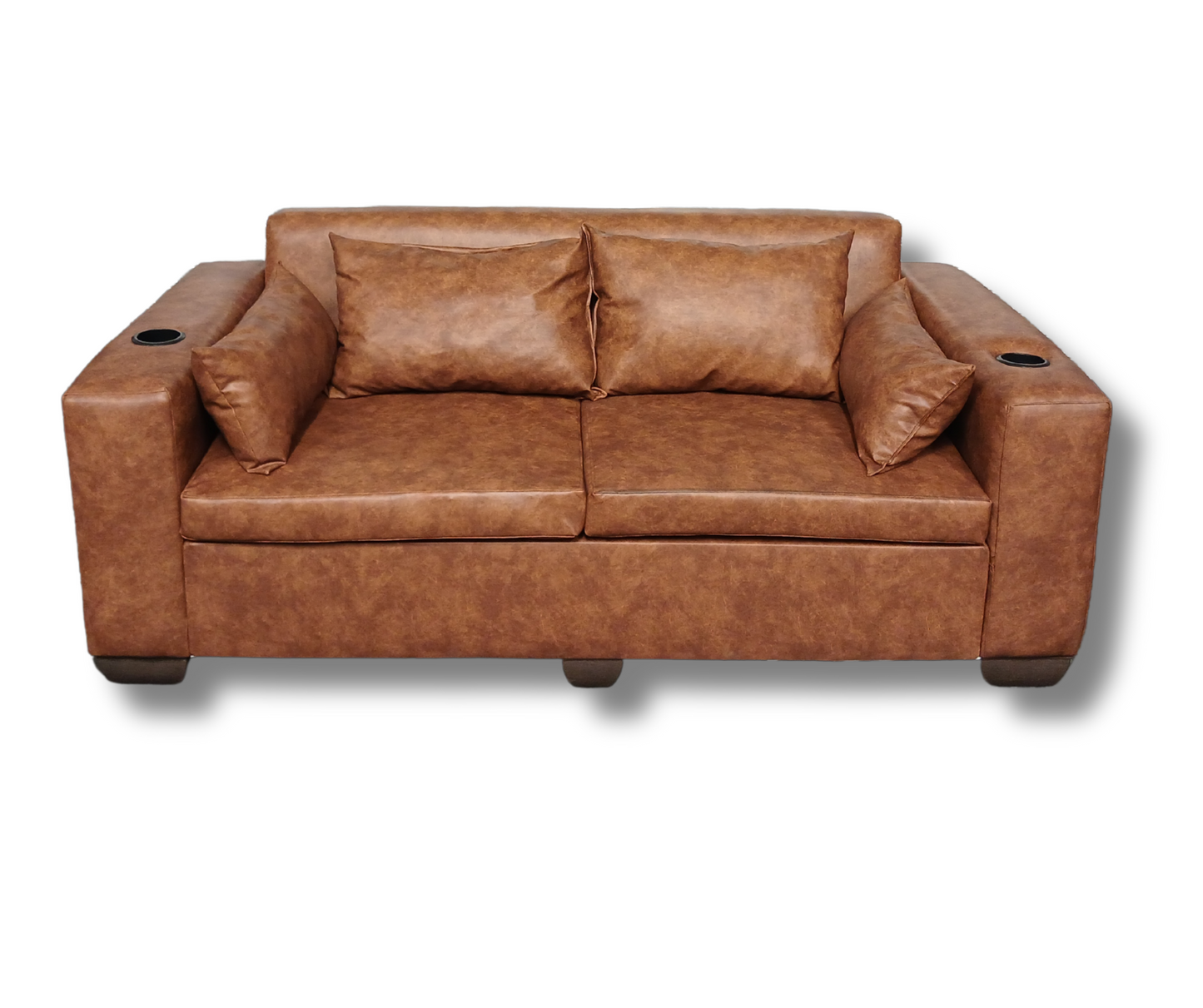 2 Seater L-Shaped Couch - Premium L-Shaped Couch - Loose Pillow Seating from Techra Bed Factory - L-Shaped Couch - Just R 5931! Shop now at Techra Bed Factory 