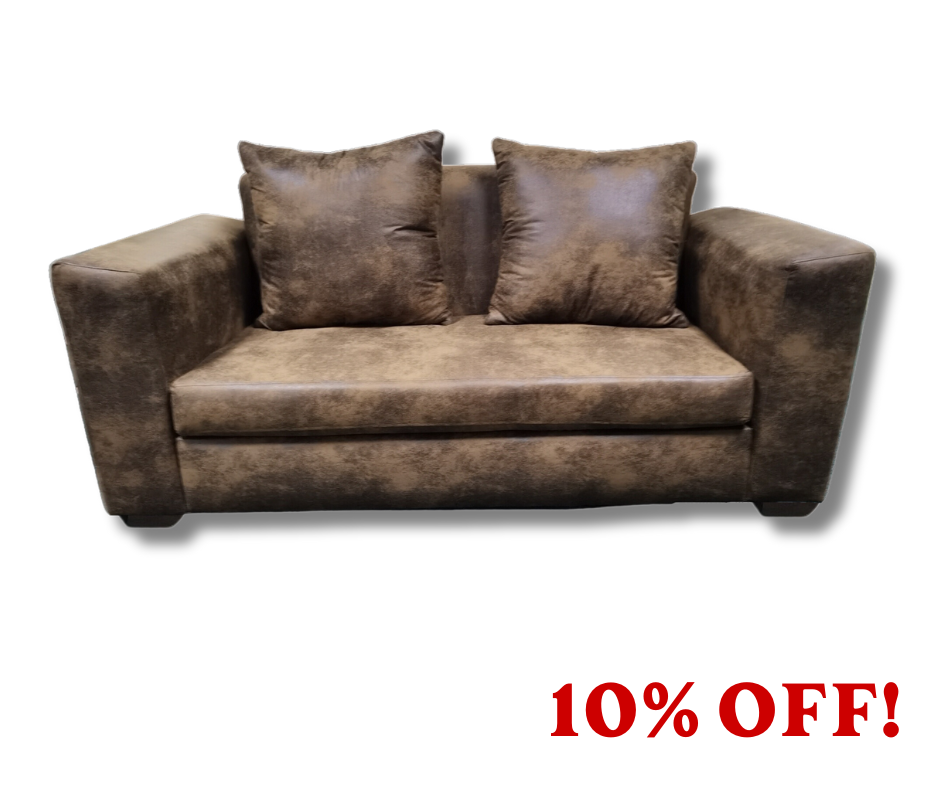 Angelica - 2-Seater Couch - Premium 2-Seater Couch from Techra Bed Factory - 2-Seater Couch - Just R 4545! Shop now at Techra Bed Factory 