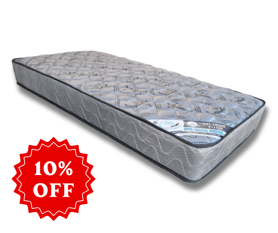 Student Foam Mattress Only - Premium Medium - Firm comfort from Techra Bed Factory - Just R 1485! Shop now at Techra Bed Factory 