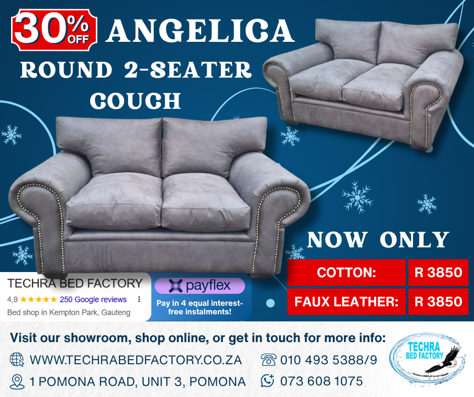 Angelica - Round - 2-Seater Couch