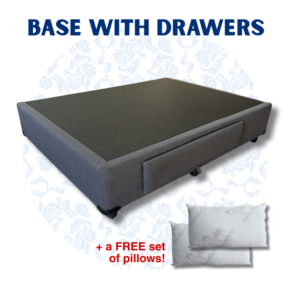 Bed Base with Drawers