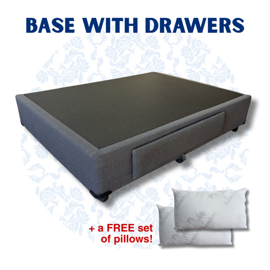 Bed Base with Drawers