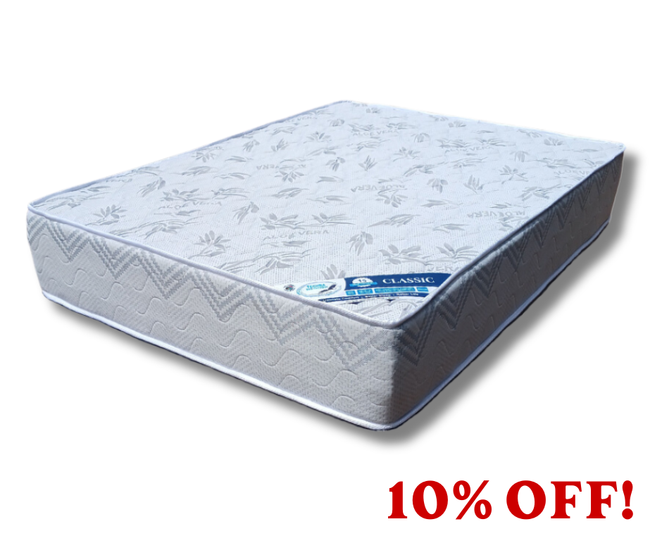 Classic Mattress - Premium Medium comfort from Techra Bed Factory - Just R 4896! Shop now at Techra Bed Factory 