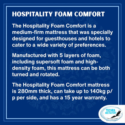 Hospitality Foam Comfort Bed Set
