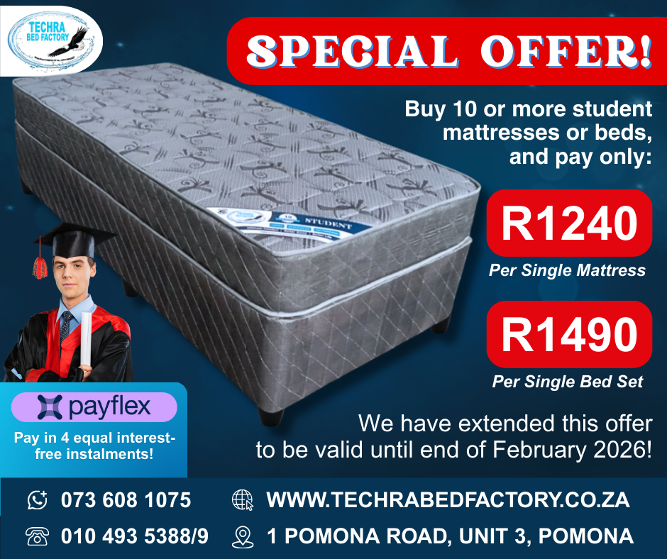 Student Foam Bed Set