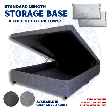 Flip-Top Storage Bed Base - Standard Length