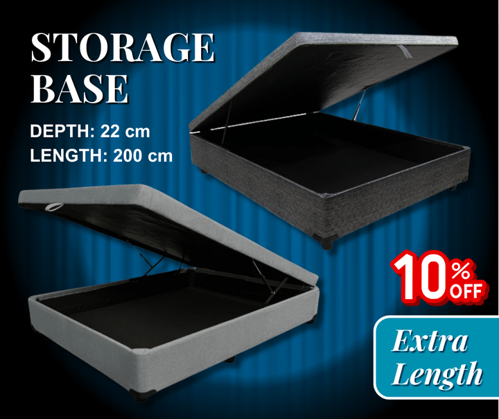 Efficient Storage Solutions: Storage Bases – Techra Bed Factory