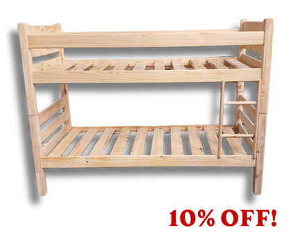 Single Bunk Bed Frame - Premium Bunk Bed Frame from Techra Bed Factory - Bunk Bed Frames - Just R 2520! Shop now at Techra Bed Factory 