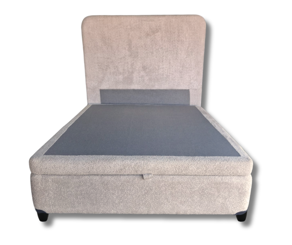 Vegas Storage Base with Attached Headboard