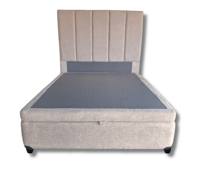 Vegas Storage Base with Attached Headboard