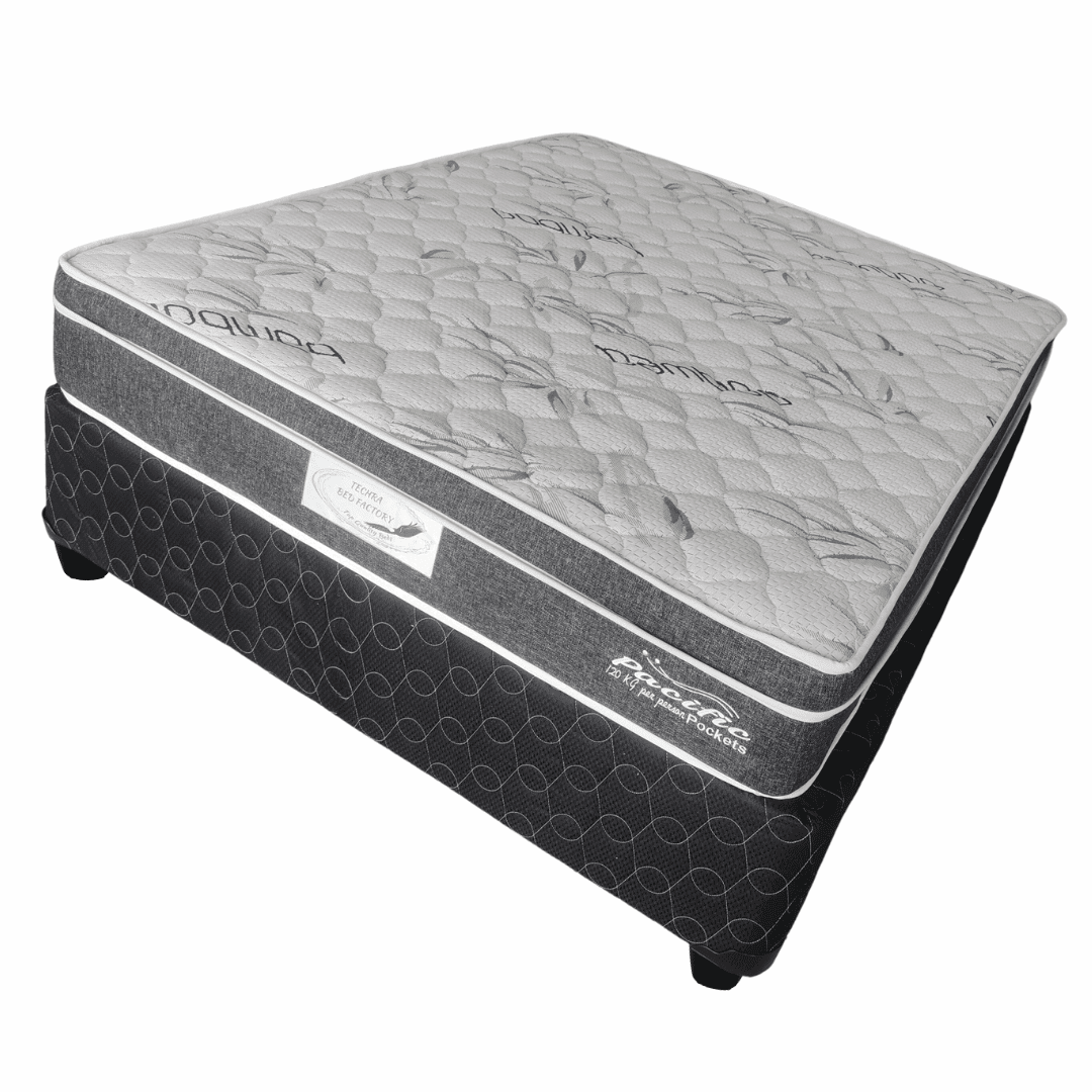 Pacific Euro Top Bed Set Medium comfort and body support Techra Bed